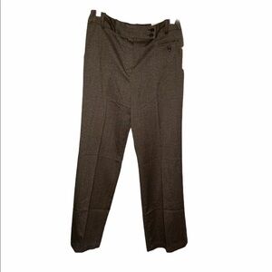 New Dressbarn Trouser Pants Size 8 Brown Trouser
